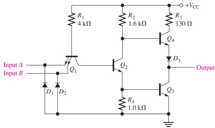 图 15-29：TTL NAND 门