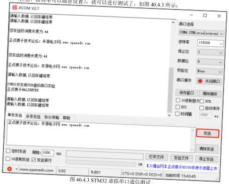 原书图 40.3.2.2：CDC 数据回环测试