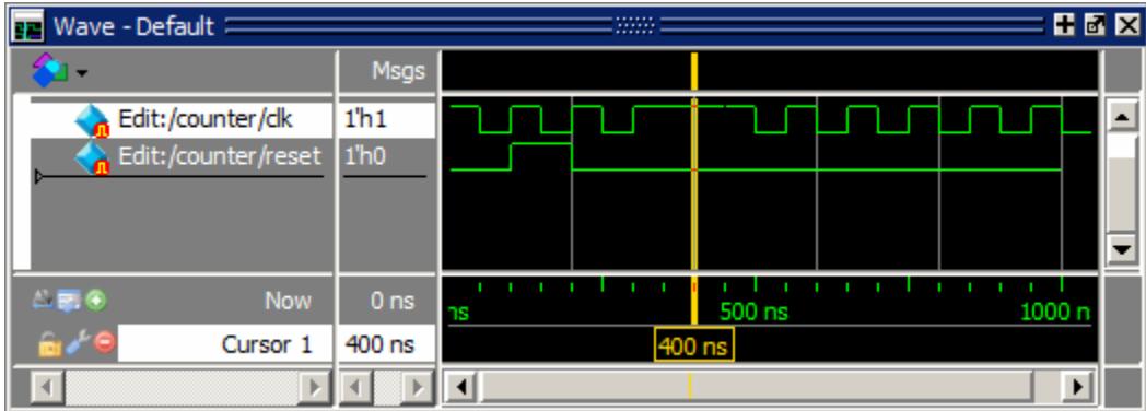 Deleting an Edge on the clk Signal