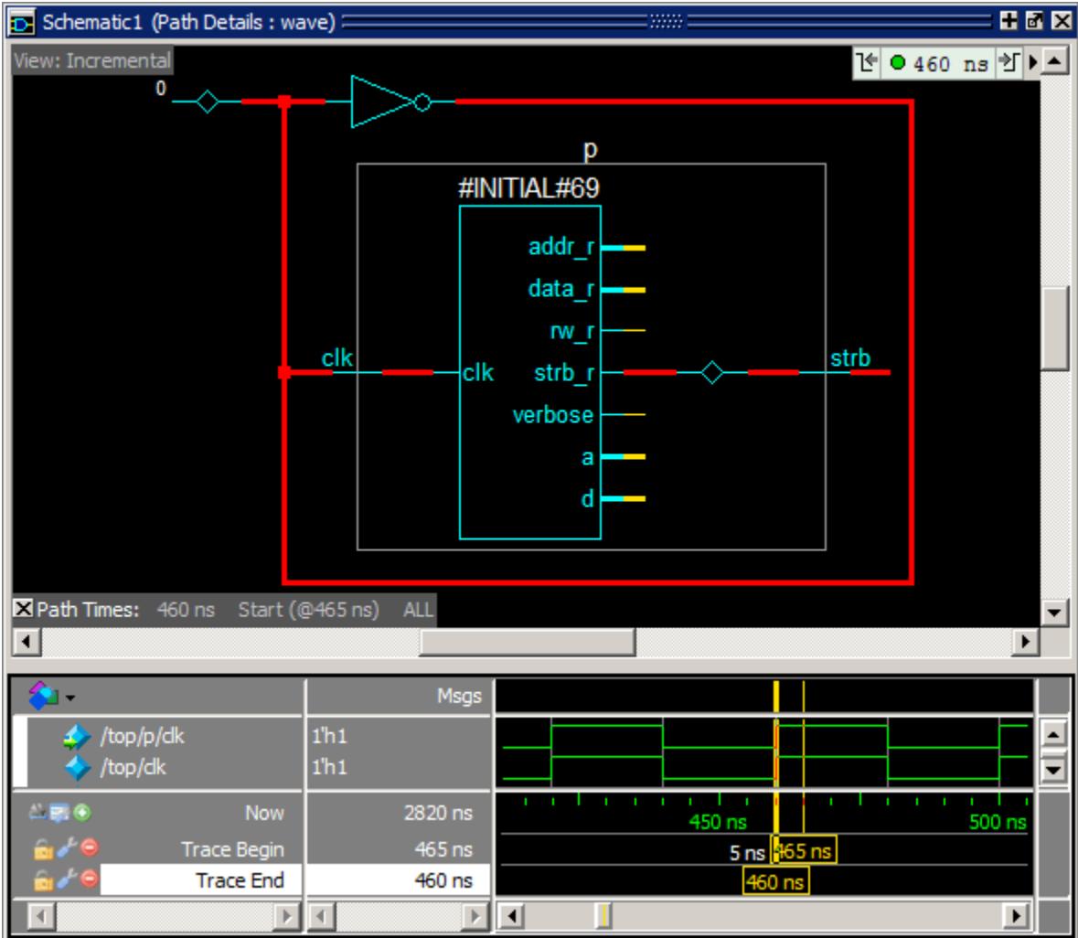 Schematic Path Details 窗口