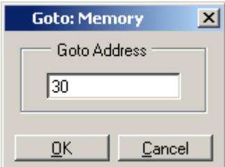Goto 对话框