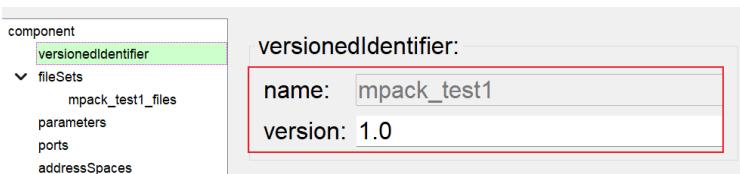 Version Identifier 页面