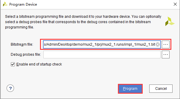 图11.4.4 mux2_1仿真波形b