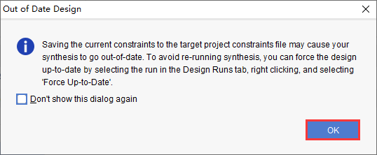 图18.6.6 点击"Edit Timing Constraints"按钮