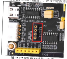 原书图 32.3.1.1：DS18B20 复位与存在脉冲时序