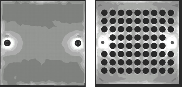 clearance holes